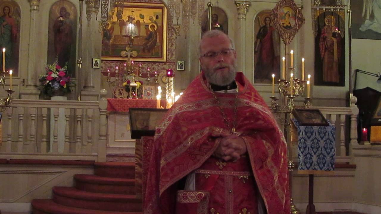 Orthodox Sermon - Beheading of St. John the Baptist