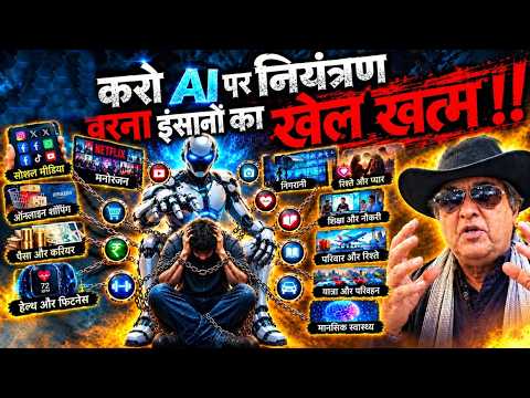 "जिस दिन AI ने इंसान बना दिया, भगवान प्रलय ला देंगे!" 😱 Mukesh Khanna Warning