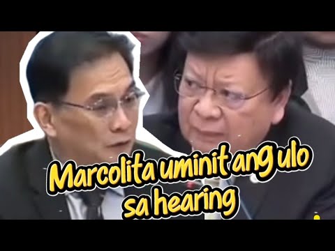 SEN. MARCOLITA, UMINIT ANG ULO SA GITNA NG HEARING #trendingnews