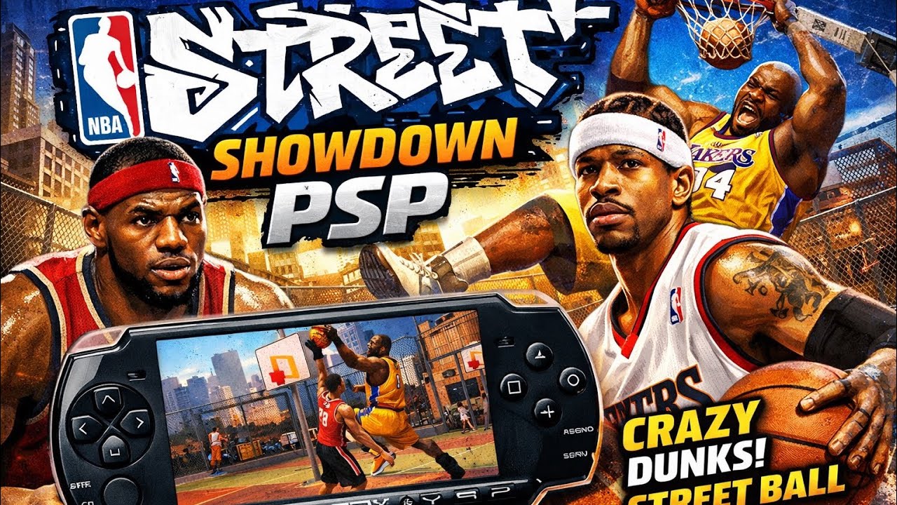 PSP Throwback NBA Street  