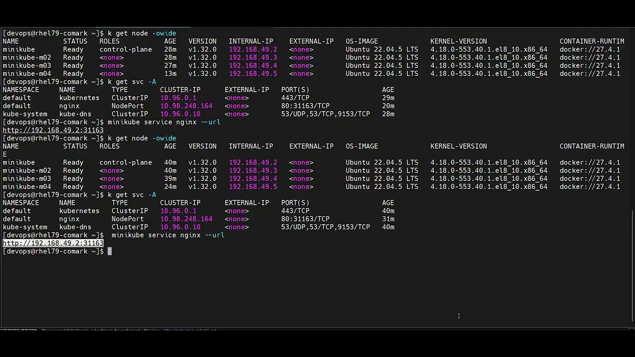 minikube ssh tunnel - YouTube