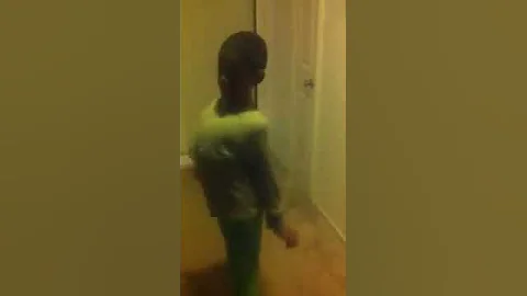 Nicholas popping at age 8