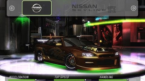 NFS Underground 2 Nissan Skyline GTR Customization | Gameplay 109