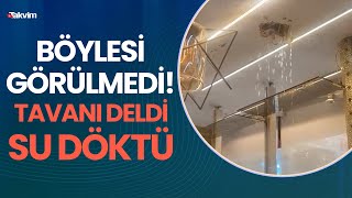 Böylesi görülmedi! Kiracısının tavanını deldi, sarımsaklı su döktü