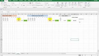 How to Make an E-Class Record using Microsoft Excel