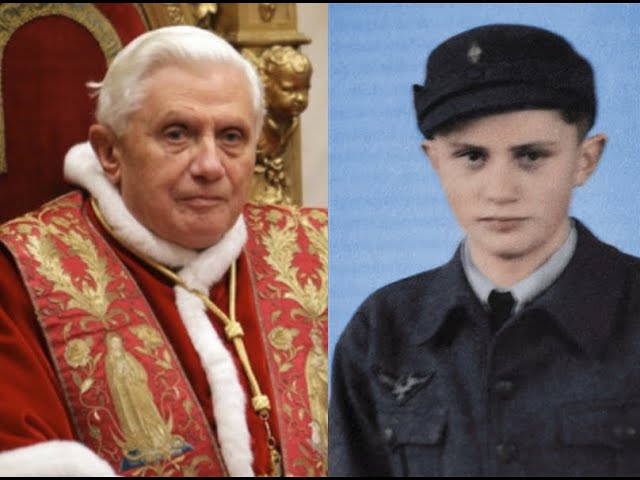 Pope Benedict XVI - WW2 Luftwaffe Flakhelper