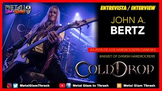 ENTREVISTA JOHN BERTZ, BAJISTA DE COLD DROP / INTERVIEW TO DANISH BAND COLD DROP BASSIST, JOHN BERTZ