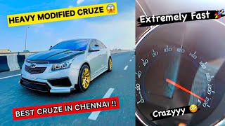 Code6 Tuned Chevrolet Cruze In Chennai 😱 | Fastest Cruze ? 🔥