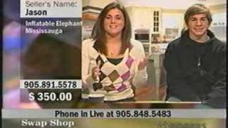 Inflatable elephant- local TV show prank screenshot 3