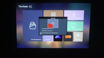 How To Adjust Corners On Viewsonic X1 4K