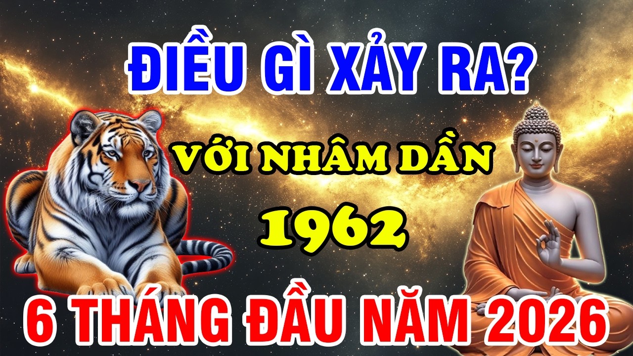 6 Tháng Đầu Năm 2026, Điều Gì Sẽ Xảy Ra Với Tuổi Nhâm Dần 1962, Quyết Đinh Cả Năm Thịnh Hay Suy?