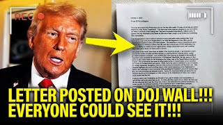 🚨FIRED Prosecutor GETS REVENGE on Trump with FINAL LETTER