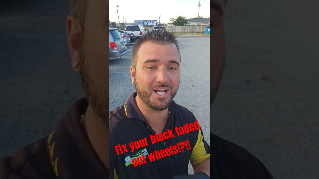 Отремонтируем ваши выцветшие черные диски/колеса за 5 минут!! Дешево!!