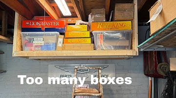 Creative storage for trains and boxes and stuff 🚂