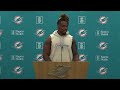 Aaron Brewer meets with the media | Miami Dolphins