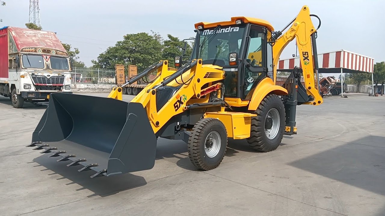 न्यू लॉन्च 2024 Mahindra Earthmaster SX backhoeloader सबसे शानदार मसीन detail review