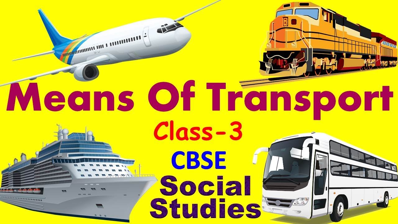 means of transport essay for class 3