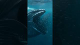 🐋💙 The Daily Meal of the Giant Blue Whale | Nature’s Ocean Feeding Giant 🌊✨