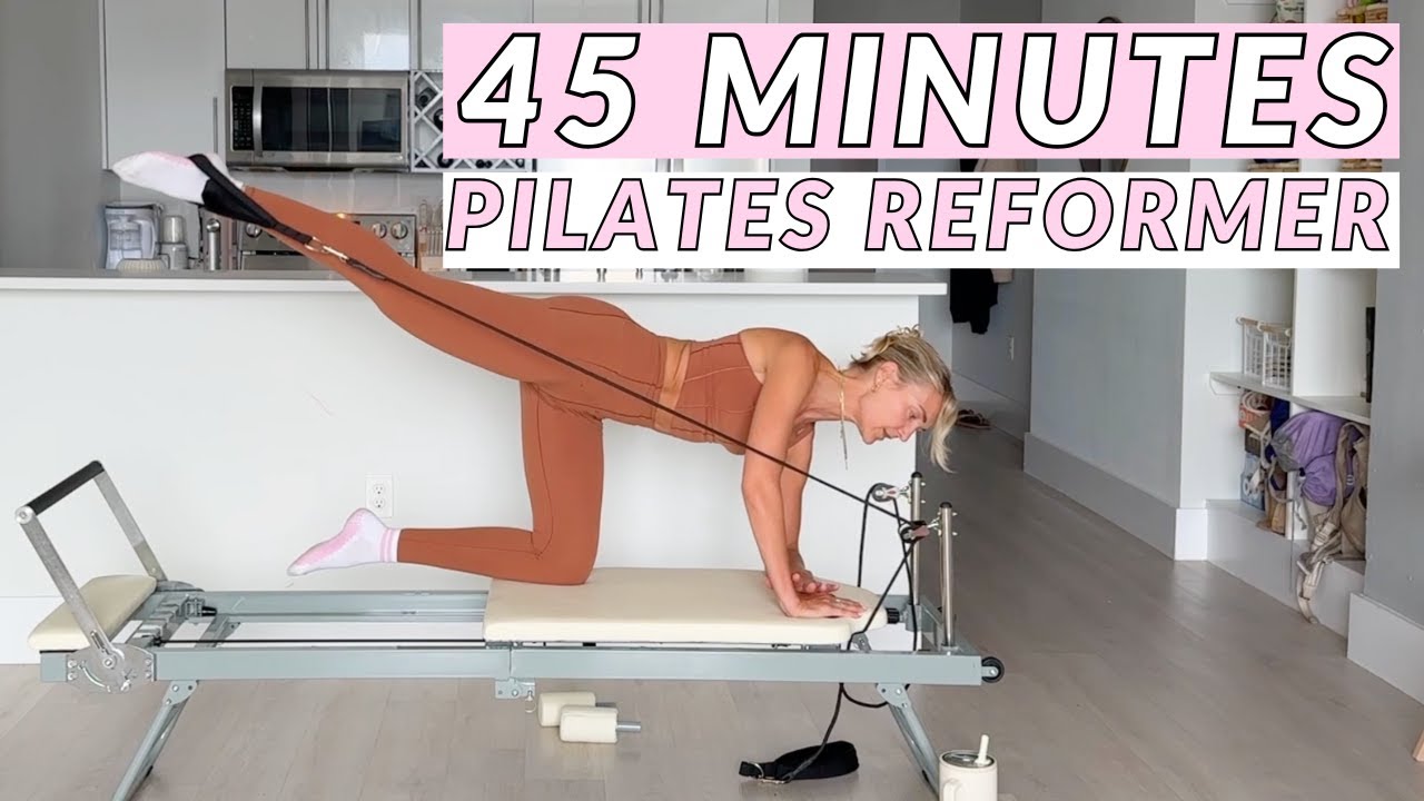 Full Body Reformer Pilates Workout 45 Min / Pilates Reformer Workout Intermediate/Advanced Reformer