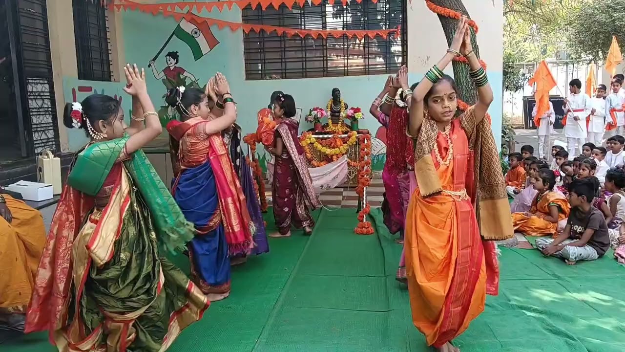 Arise Preschool Girls Dance on Zulava Palna Bal Shivajicha| Chatrapati Shivaji Maharaj Jayanti 2026