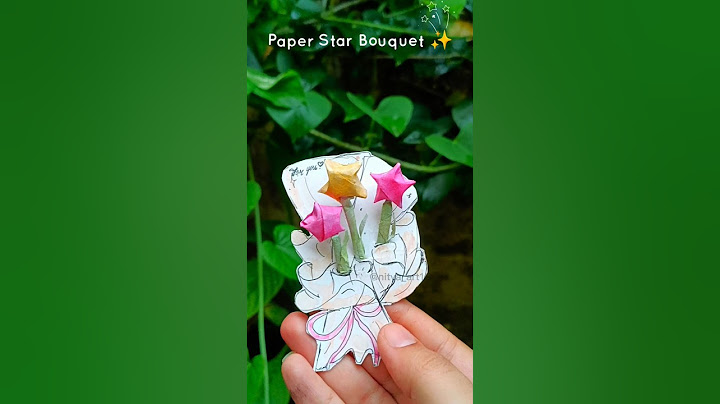 star bouquet 💐#trending #diy #gift #tutorial #nityaart18 #art