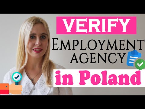 Verify Employment Agency in Poland | Migrate To Europe by Daria #workinpoland #poland #employment