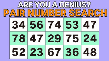 ⟪ Find the odd ⟫  Brain Exercises Quiz! Fun number search!  - Seniors Challenge - ver.100