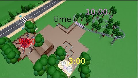 Building in Theme Park Tycoon 2 but each ride is a different TIME LIMIT