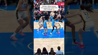 Clark Crossed Jaquez & Stevens Had NO IDEA Where Ball Went! 😱#caitlinclark #wnba #sctop10