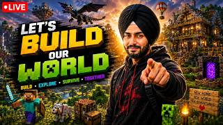 Minecraft Live: Building Our Ultimate Survival World! 🔴 (Global Stream)