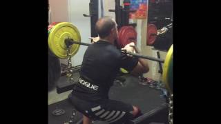 Mash #squateveryday W5D4 Front Squat 1RM Test