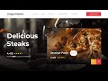 Crispy Kitchen | Restaurant Website Using HTML CSS and JavaScript | Food Website @rjksharma