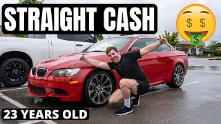 BUYING A BMW M3 IN CASH AT 23 YEARS OLD │ My First Drive and Review of his 2012 e92 Manual Dream Car