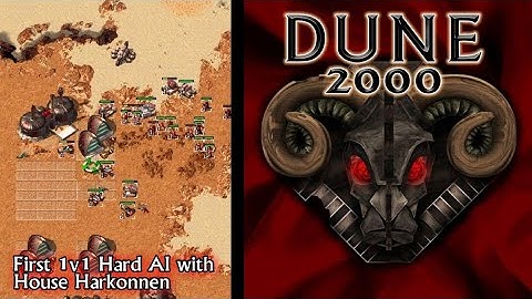 Dune 2000 - First 1v1 Hard AI with House Harkonnen