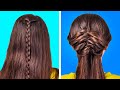 FANCY HAIRSTYLES AND HAIR HACKS From 5-Minute Crafts Girly!
