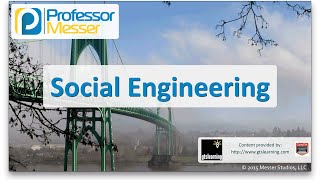 Social Engineering - CompTIA Network+ N10-006 - 3.2