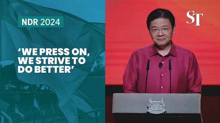 Emotional PM Wong urges Singaporeans to 'help each other along' | National Day Rally 2024