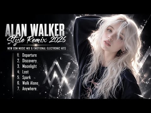 Alan Walker Style Remix 2026 | New EDM Music Mix & Emotional Electronic Hits | Full Album