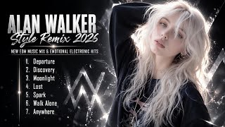 Alan Walker Style Remix 2026 | New EDM Music Mix & Emotional Electronic Hits | Full Album