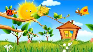 Футаж Праздник весны в детском саду + Песня