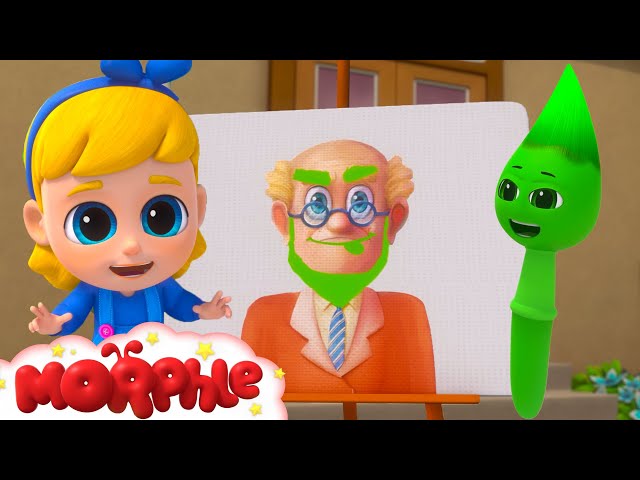 Orphle Paints the Town Green! | Mila and Morphle | Moonbug Kids - Fun Stories and Colors class=