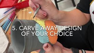 Sgraffito Demo