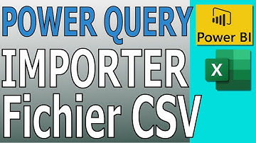 Importer un fichier csv avec Power Query (et rejouer les étapes)