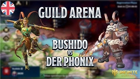 Bushido [3] vs Der Phonix [6] - Guild Arena | Infinite Magicraid