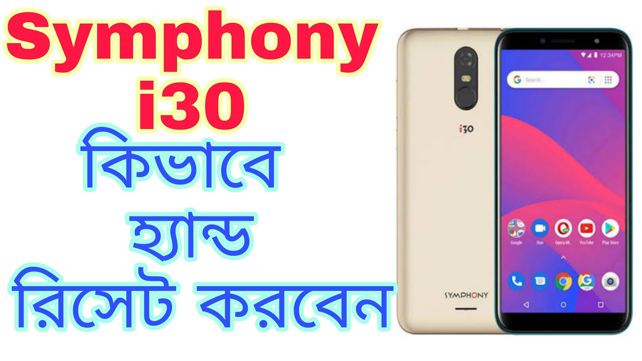Symphony i30 Hard Reset pattern unlock sk rubel