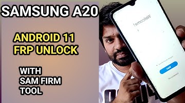 Samsung A20 Frp Unlock With Pc | Android 11 Google Acc | @GoogleChacha