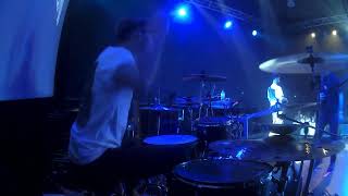 DANU - pelle nuda - Live Firenze - drum view