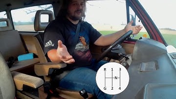 VW T3 Syncro - manual shifting explained