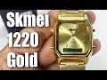 SKMEI Gold Digital Analog Digital Display Watch 1220 Review