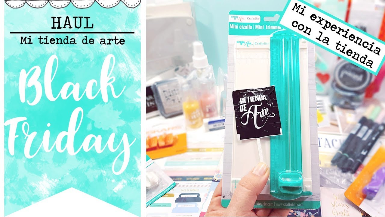 HAUL Black Friday en Mi tienda de arte - Mi experiencia con la tienda diya tailors
